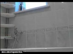 Порно в ванной русское молодые